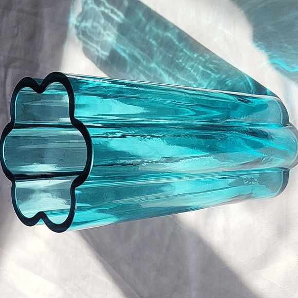 Vintage Dansk Vase Jens Quistgaard design Dansk Finland Scalloped Caribe